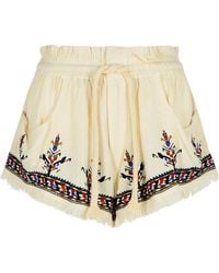 Isabel Marant - 'Kriss' Viscose Shorts - Lyst