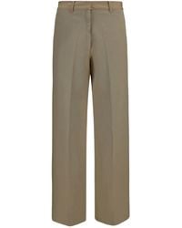 forte_forte - Wide-Leg Chino Pants - Lyst