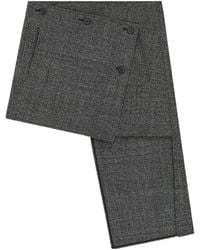 Courreges - Panelled Asymmetric Mini Skirt - Lyst