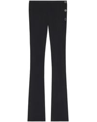 Courreges - Courrèges Oblique Tailored Flared Pants - Lyst