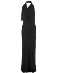 KHAITE - Roza Draped Maxi Dress - Lyst