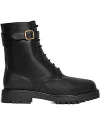 Celine - Round-Head Short Boots - Lyst