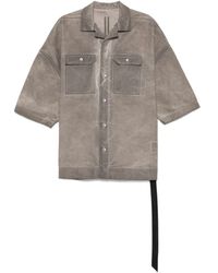 Rick Owens - Magnum Tommy Short Sleeved Shirt - Lyst