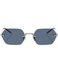 Oliver Peoples - Hexagonal-Frame Sunglasses - Lyst