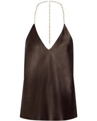 Sportmax - Top-Woven Waistcoat - Lyst