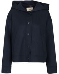 Weekend by Maxmara - Boxy Snap-Fastening Hooded Jacket - Lyst