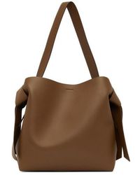 Acne Studios - Logo Detailed Midi Shoulder Bag - Lyst
