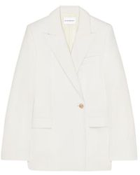Givenchy - Cocoon Double Breasted Blazer - Lyst