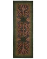 Etro - Wool Scarf With Gradient Print And Paisley Motif - Lyst
