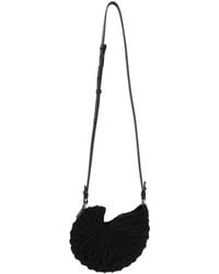 Chloé - Chloé Logo Detailed Woven Crossbody Bag - Lyst