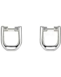 Gucci - Staffa Small Hoop Earrings - Lyst