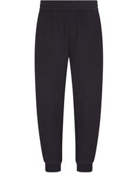 ARMANI EXCHANGE - Elastic-Waist Cotton Track Pants - Lyst
