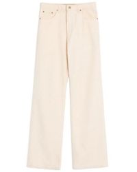 Valentino - Logo Plaque Straight Leg Jeans - Lyst