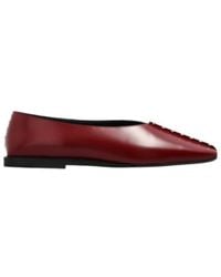 Jil Sander - Studded Slip-On Flats - Lyst