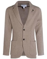 Lardini - Knitted Two-Button Blazer Cardigan - Lyst