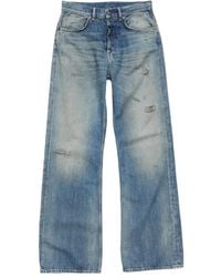 Acne Studios - Relaxed Straight-Leg Jeans - Lyst