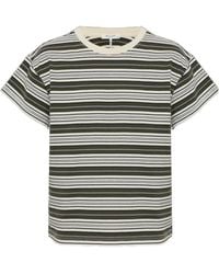 Rag & Bone - Striped Loose Knit T-Shirt - Lyst