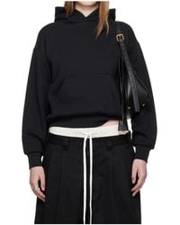 Fear Of God - Logo Hooded Sweatshirt - Lyst