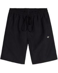 Song For The Mute - X Adidas 007 Logo-Embroidered Side-Stripe Shorts - Lyst