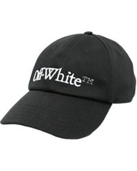 Off-White c/o Virgil Abloh - Drill Bookish Logo Embroidered Baseball Cap - Lyst