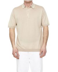 John Smedley - Adrian Fine Knit Polo Shirt - Lyst