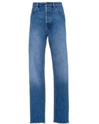 Miu Miu - Five-Pocket Denim Jeans - Lyst