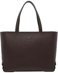 Tod's - Logo-Embossed Tote Bag - Lyst