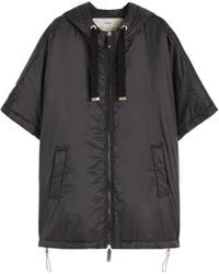 Max Mara - The Cube Greenci Zip-Up Padded Cape - Lyst