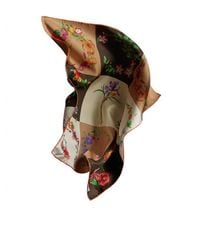 Gucci - Printed Silk Twill Bandana - Lyst