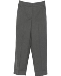 Peserico - Cuffed Straight-Leg Pants - Lyst