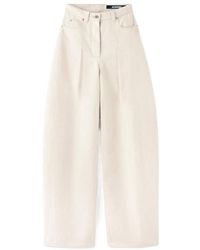 Jacquemus - Le De-Nimes Ovalo High Waist Trousers - Lyst