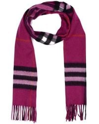 Burberry - Classic Plaid Scarf - Lyst