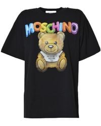 Moschino - Teddy Bear Motif T-Shirt - Lyst