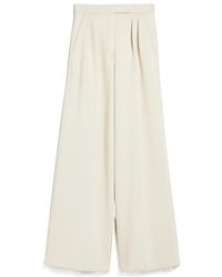 Max Mara - Zinnia Pleat Detailed High Waist Pants - Lyst