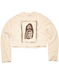 Acne Studios - Logo-Print Sweatshirt - Lyst