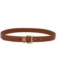 Ferragamo - Ferragamo Donna 25Mm Gancini Belt - Lyst