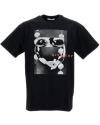 Givenchy - Graphic Printed Crewneck T-Shirt - Lyst