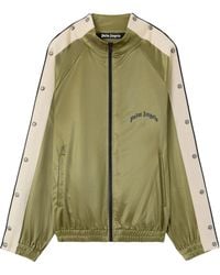 Palm Angels - Snap-Button Side Bands Track Jacket - Lyst