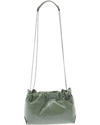 Brunello Cucinelli - Logo-Printed Chain-Linked Shoulder Bag - Lyst