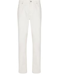 Balmain - Denim Straight-Cut Jeans - Lyst