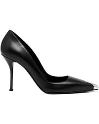 McQueen - Punk Pointed-Toe Pumps - Lyst