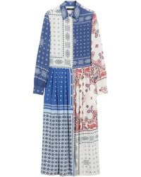 Weekend by Maxmara - Zuai Pleated Long-Sleeved Dress - Lyst