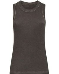 Uma Wang - Sleeveless Ribbed Vest - Lyst