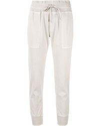 James Perse - Drawstring Waist Trousers - Lyst