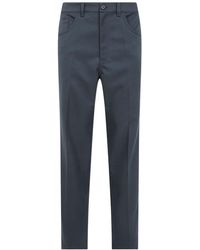 Marni - Pleated Straight Leg Pants - Lyst