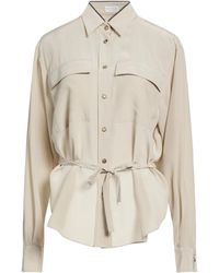 Brunello Cucinelli - Solid Colour Shirts Blouses - Lyst