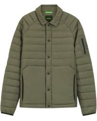 BOSS - Shirt-Style Jacket - Lyst