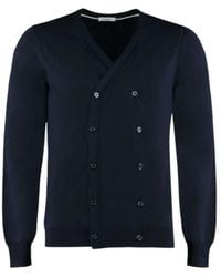 Paolo Pecora - Wool Cardigan Knitwear - Lyst