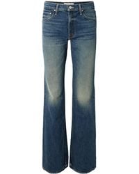 Mother - The Reifler Mid-Rise Straight-Leg Jeans - Lyst