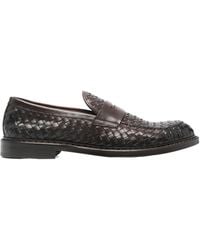 Doucal's - Embossed Loafers - Lyst